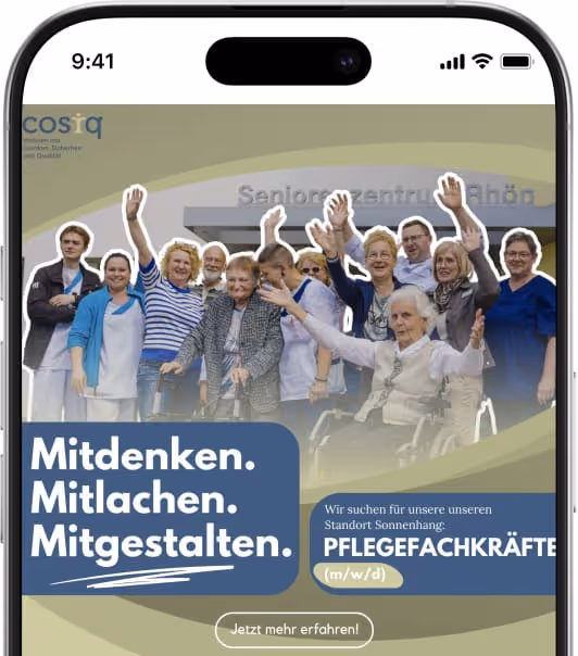 Recruiting-Anzeige Beispiel 11