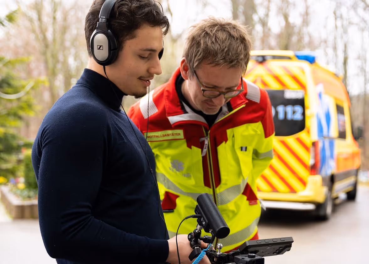 Dreh eines Employer-Branding-Films