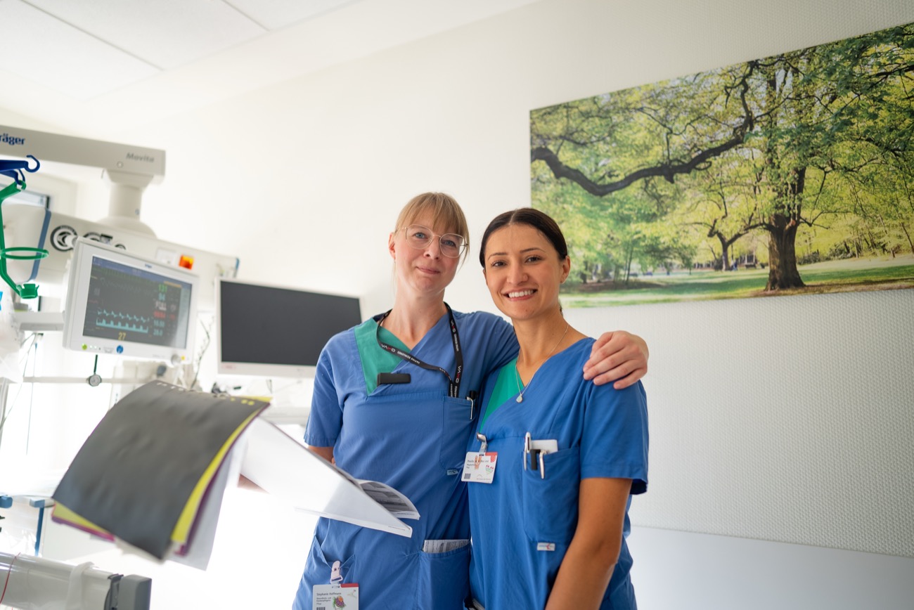 Pflegekräfte im Krankenhaus