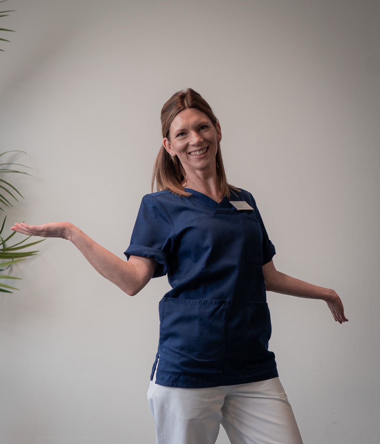 Therapeutin in der Behandlung